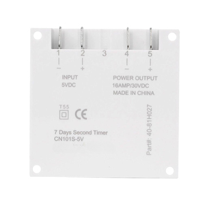 Interruttore Timer LCD digitale 5V-220V intervallo 1 secondo 7 giorni settimanale programmabile relè programmatore CN101S - Product Image 5
