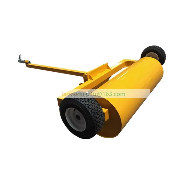 Rodillo aireador de césped ATV, rodillo de lastre para tractor, implementos agrícolas y accesorios, rodillo de compresión de tierra