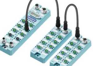 Wellauto thiết bị kỹ thuật số io-link 16 di/do PNP 8 * M12 đầu vào và đầu ra - Product Image 2