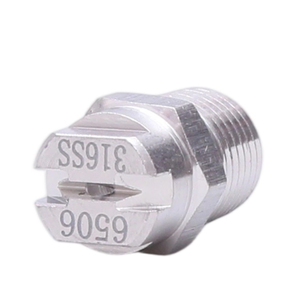 Áp lực cao sạch 1/4 thép không gỉ Quạt phẳng vòi phun Quạt phẳng vòi phun để làm sạch rửa - Product Image 3