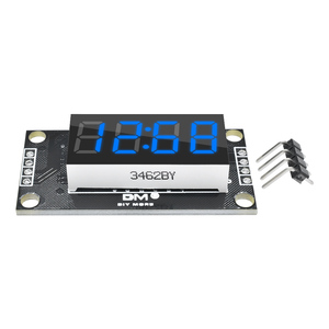 TM1637 Display a LED digitale bianco a 4 cifre 0.36 tubo decimale 7 segmenti orologio modulo a doppio punto 0.36 pollici - Product Image 3