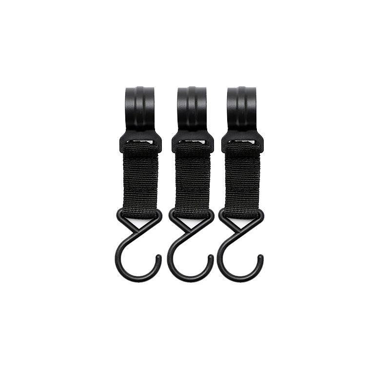Ganchos negros (paquete de 3)