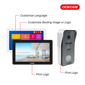Kit de Interfono para el hogar con monitor de 7 ", intercomunicador de doble vía, videoportero, teléfono, intercomunicador con cable, sistema de intercomunicación para Villa - Product Image 6