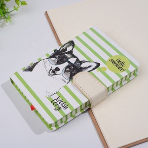 High Quality <strong>Striped</strong> Dog Student Stationery Diary Multicolor <strong>Notebook</strong>, Craft Paper <strong>Notebook</strong> 2065-1 - Product Image 2