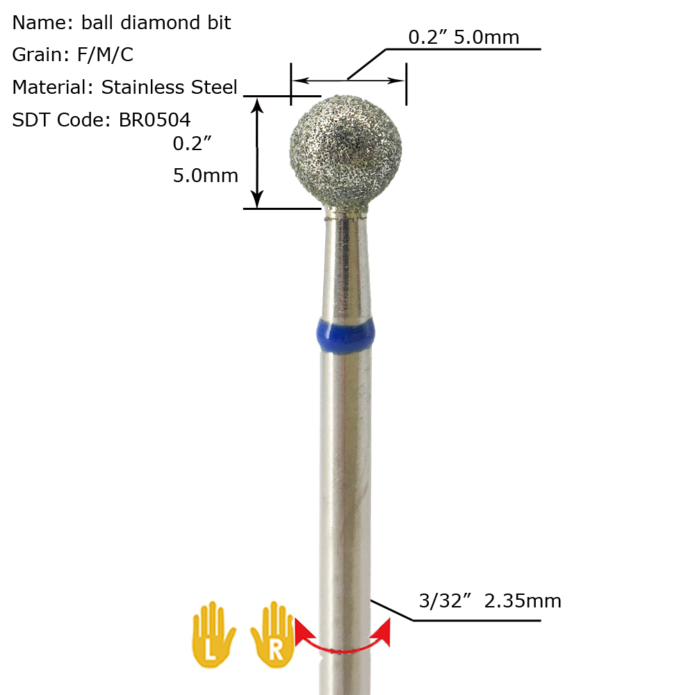 Tamaño de la cabeza 5*5mm