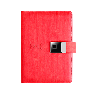 2024 Logotipo personalizado personal Aplicación inteligente Notebook Bloqueo de contraseña digital Diario seguro Agenda con cargador Banco de energía - Product Image 4