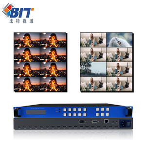 Bitvisus 8x8 4K 60Hz HDMI Matrix Switcher Splitter HDCP2.2/1,4 Smart EDID IR Control RS232 TCP/IP