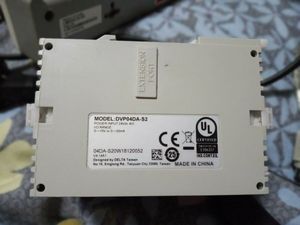 DVP04DA-S2デルタプログラマブルロジックコントローラDVPシリーズPLC - Product Image 2