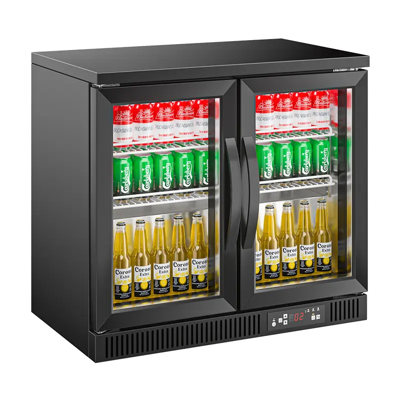 MUXUE Hotel Back Bar Theke Getränke-Display Kühlschrank Bier Kühlschrank Weinkühler
