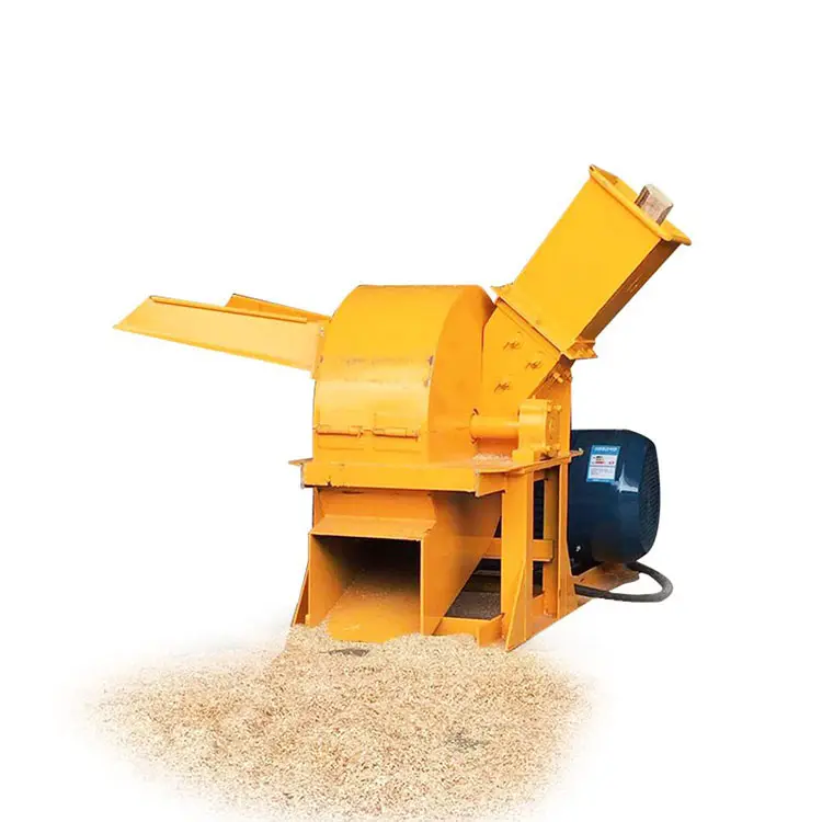 multifunctional wood grinder sawdust machine waste log crusher grinding wood chips to sawdust machine
