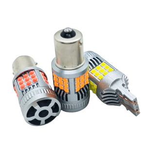 Yeni tasarım kırmızı beyaz araba led fren dönüş sinyali araba aydınlatma sistemi CANBUS anti over flaş dönüş sinyali sürüş ışıkları - Product Image 4