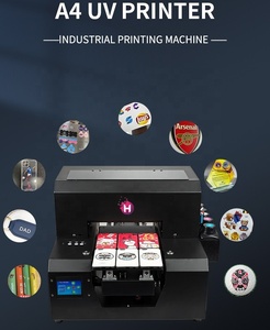 เครื่องพิมพ์ดิจิตอลแบบ Flatbed UV A4เครื่องพิมพ์พื้นผิวนูน3D สำหรับปากกาการ์ดเคสโทรศัพท์ - Product Image 2