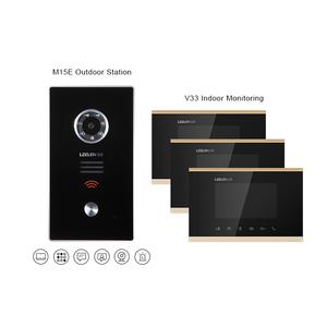 LEELEN OEM / ODM Wired Linux <strong>System</strong> Home Doorbell <strong>System</strong> CE Certified Swiping Card Villa <strong>Analog</strong> Video <strong>Intercom</strong>