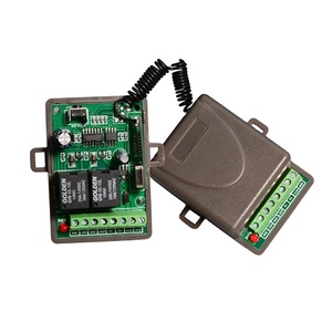 YET405pc-LS & YET084 uzaktan kumanda ile bir set denetleyicisi, öğrenme kodu 433mhz, DC12/24V garaj kapısı için