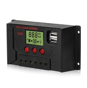 Regolatore di Carica solare 10A 20A 30A Auto PWM 5V di Uscita del Pannello Solare Della Batteria Regolatore Regolatore Con Dual USB LCD display - Product Image 3