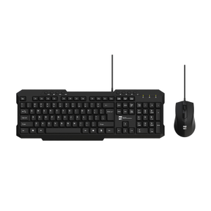 Combo de teclado y ratón con cable, venta al por mayor de fábrica, barato, con teclas Multimedia para PC, ordenador de escritorio, 2023 - Product Image 1