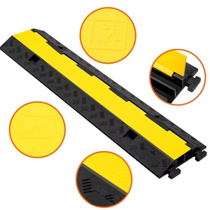 1000x245x45mm đường an toàn giao thông sự cố đoạn đường nối 2 kênh cao su PVC Bìa vỉa hè kerbside Cáp đoạn đường nối cáp bảo vệ - Product Image 6