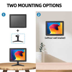 Monitor HDMI pequeño de 8 pulgadas para PC/escritorio, pantalla multiinterfaz de 1024x768, Mini monitor portátil, pantalla a Color HD con altavoz - Product Image 5