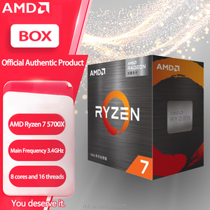 Procesador de escritorio desbloqueado de alto rendimiento AMD Ryzen 7 5700X de 8 núcleos y 16 hilos para computadora de escritorio Procesador en caja AMD - Product Image 2
