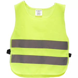 EN17353 2 Pack Kids Reflector Vest High Visibility Reflective Vests for Outdoor Night Activities or Construction Worker <strong>Costumer</strong> - Product Image 3
