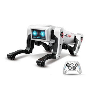 AI programlama akıllı RC mekanik köpek oyuncak dil etkileşimi uzaktan kumanda Stunt eylem Robot köpek hikayesi ile ışık ve müzik