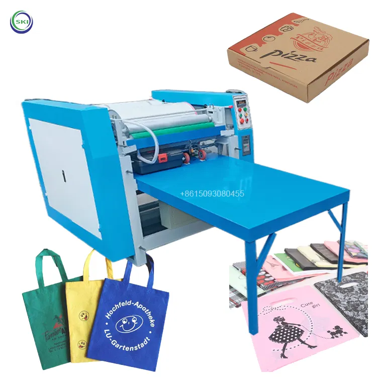 Canvas Papieren Zak Logo Afdrukken Maken Machine 6 Kleur Flexo Printing Machine Voor Plastic Zakken