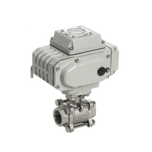 2 yollu dişli elektrik küresel vana yüksek platform aktüatör ISO5211 montaj boyutu (DN10 ~ DN100,PN16,PN25,PN40,PN64 isteğe bağlı) - Product Image 3