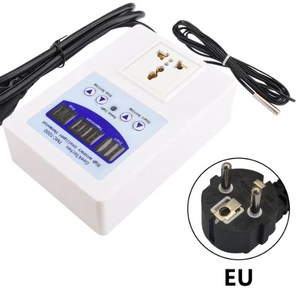 TMC-1000 AC 110V-220V Digital LED <strong>Temperature</strong> <strong>Controller</strong> Thermostat Thermoregulator <strong>NTC</strong> Sensor Temp Control Switch US/EU/UK Plug - Product Image 3
