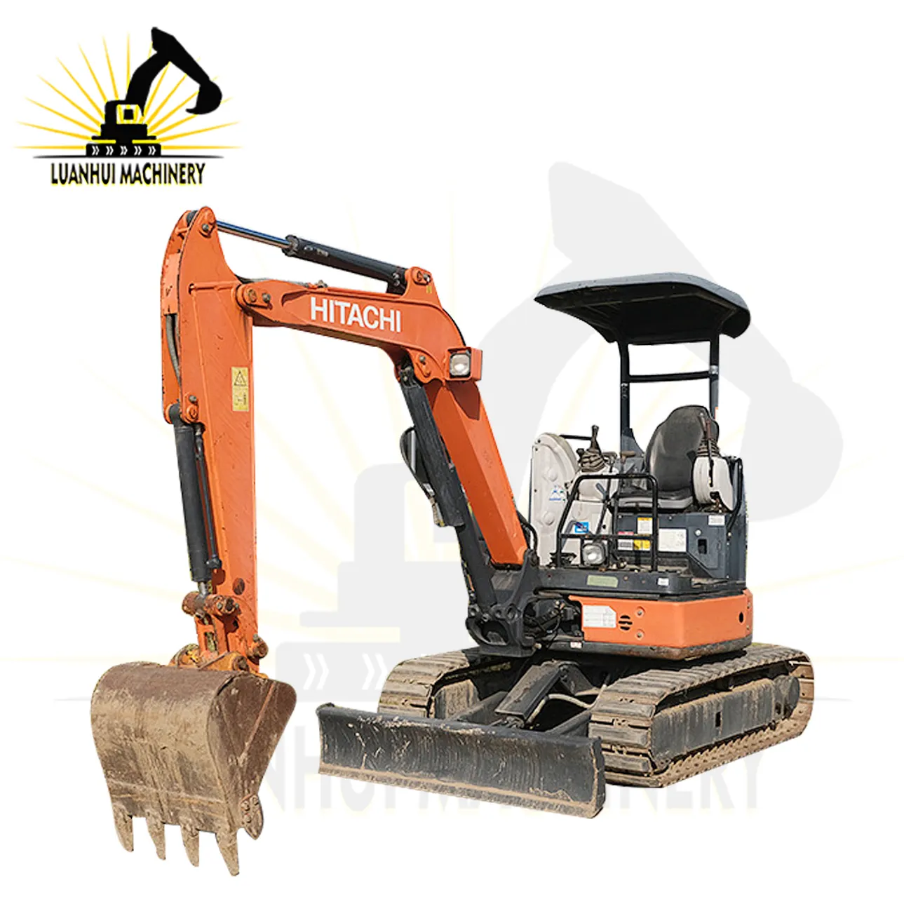 Importar Hitachi ZX30 Escavadeira Usada 3ton Japão Esteira Hidráulica Mini Escavadeira Usada de Alta Qualidade