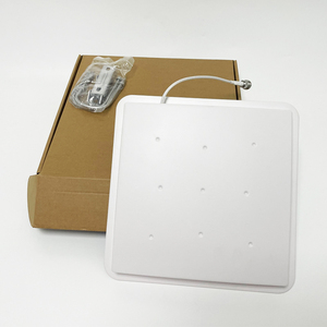 Lector RFID de largo alcance R2000 30dBm RJ45 TCP/IP Ethernet RS232 RS85 UHF RFID EPC Gen 2 lector de etiquetas con antena RFID UHF de 12dbi - Product Image 1