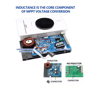 Y & H12v 24V 20a Pwm Sistema de panel solar Regulador inteligente Mppt Pequeño controlador de carga solar - Product Image 5