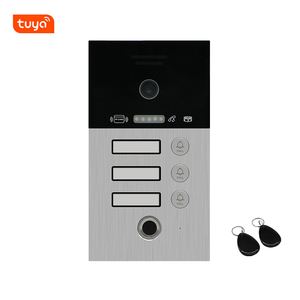 Finger abdruck IP WiFi Video Tür Telefon Intercom Ring Türklingel für 1/2/3/4 Häuser Multi Apartments App Steuerung Tuya Smart - Product Image 2