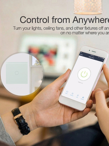 LifeLibero Tuya Европейский стандарт 1 Gang умный дом управление Wi-Fi сенсорный Умный переключатель для Google Home с Alexa Echo - Product Image 6