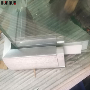 Dış lowes fiyat u kanal alüminyum profil çerçevesiz cam korkuluk güverte/balkon için - Product Image 2