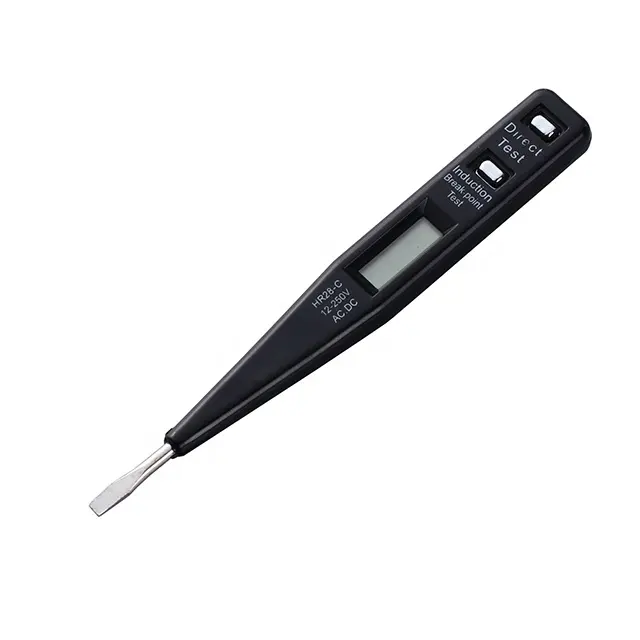 Caneta de teste de indução eletrônica, pequena caneta de teste de indução digital com visor elétrico