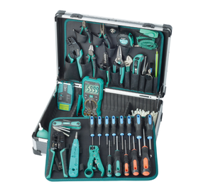 PRO'SKIT PK-1938M3 Professional <strong>Network</strong> Maintenance Kit (45 Pcs) for Computer <strong>Network</strong> Setup and Monitoring System Establishment - Product Image 1