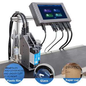 プラスチック製600dpi製造日用全自動オンラインインクジェットコーディング機多言語表示 - Product Image 2