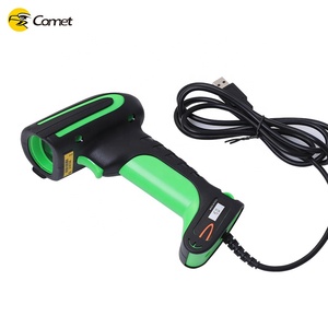 Lector de código de barras industrial resistente | Escáner de código QR 1D/2D con manos libres y escaneo automático | BT inalámbrico de largo alcance - Product Image 3