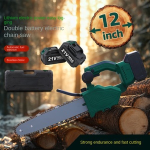 21V şarj edilebilir DIY lityum pil el testere elektrikli zincir budama günlüğü testere ev kullanımı için özelleştirilebilir sınır ötesi - Product Image 2