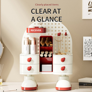 Bán Buôn Đa Chức Năng Giá Văn Phòng Phẩm Trang Điểm Lưu Trữ Văn Phòng Phẩm Tổ Chức Máy Tính Để Bàn Tổ Chức Giá Lưu Trữ Box Với Lỗ - Product Image 2