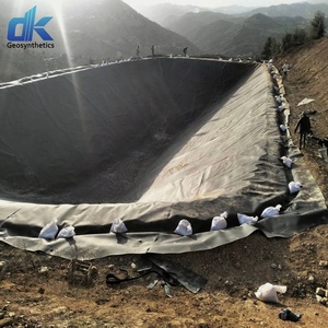 HDPE geomembran astar fiyat 0.5mm 1.0mm 1.2mm 2mm balık çiftliği gölet Liner HDPE geomembran - Product Image 3