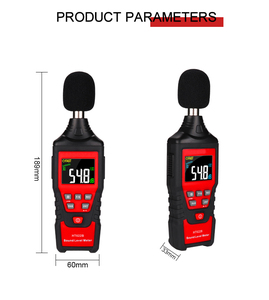 Digital <strong>Sound</strong> <strong>Level</strong> <strong>Meter</strong> 30 130 <strong>DB</strong> Audio Noise Measure Device Dual Ranges - Product Image 3