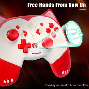 Controller Blue-tooth per nintess Switch Pro Joystick Gamepad Wireless per Console di gioco NS Switch Lite con funzione di sensore NFC - Product Image 3