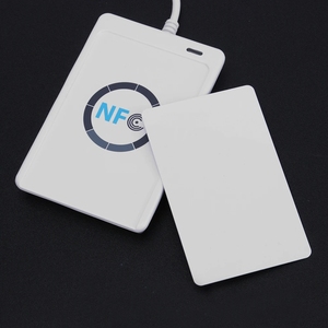NFC-Leser USB ACR122U Kontaktloser Smart IC UID-Kartens ch reiber RFID-Tag-Karte Schlüssel anhänger Schlüssel kopierer - Product Image 4