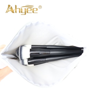 Cosmetic Makeup <strong>Brushes</strong> Set Exquisite Girl <strong>7</strong> <strong>Pcs</strong> Beauty Tool with Leather Bag Synthetic Hair Ladies Foundation Makeup 3 Sets - Product Image 3