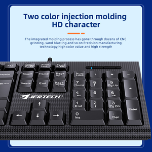 JERTECH KM160 Guangdong Ordinary <strong>Simple</strong> Mous Office Wired Mouse and <strong>Keyboard</strong> <strong>Computer</strong> <strong>Keyboard</strong> Mouse Combos - Product Image 4