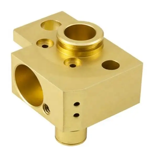 Piezas de oro de pintura de metales preciosos de fresado de torneado CNC para control numérico de computadora personalizado