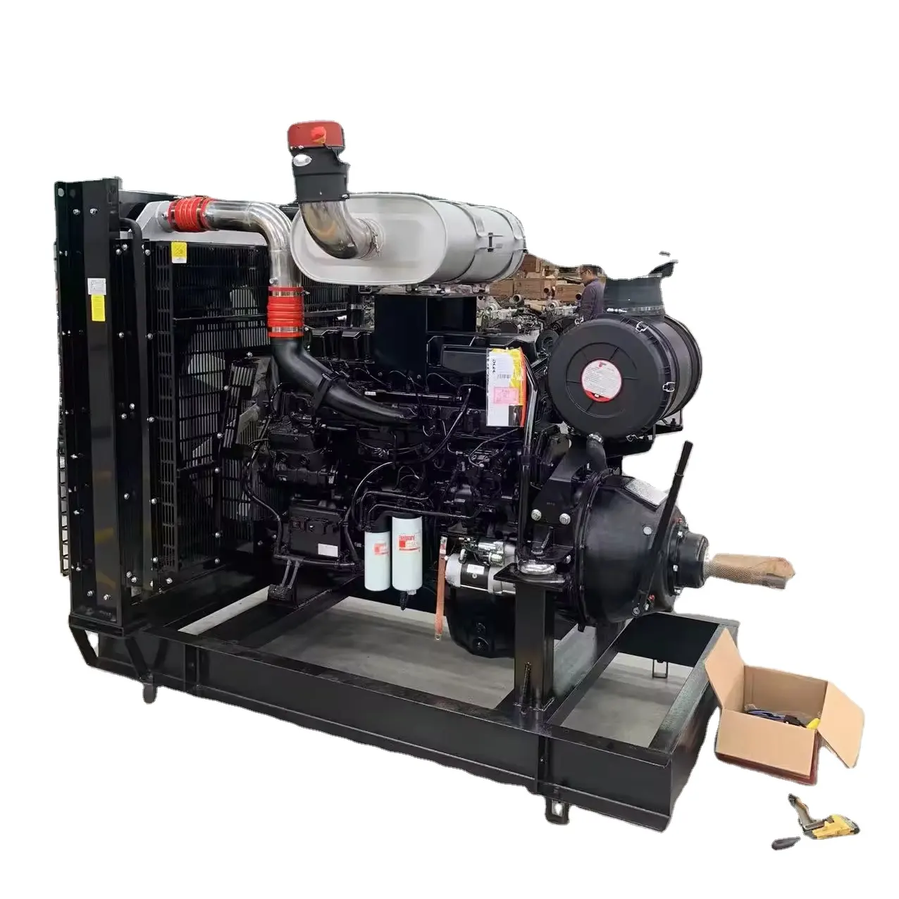 DCEC équipement de forage de grande puissance utilisé 6 cylindres 550HP ECM QSZ13-C550 de moteur diesel avec embrayage WPT