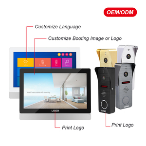 Videocitofono 2 filo citofono campanello di sicurezza a casa sistema di controllo di accesso campanello videocamera citofono per Villa - Product Image 6