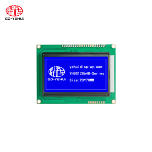 Vendita calda COB 128*64 carattere 93*70MM modulo LCD Display con blu nero verde e colore grigio per la fabbrica - Product Image 4